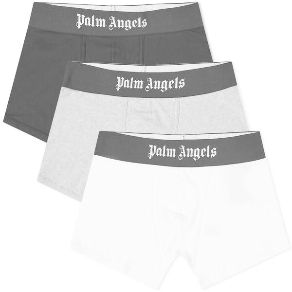 パーム・エンジェルス メンズ ボクサーパンツ アンダーウェア Palm Angels Logo Tr...