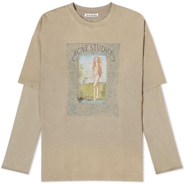 アクネ ストゥディオズ レディース Tシャツ トップス Acne Studios Long Slee...