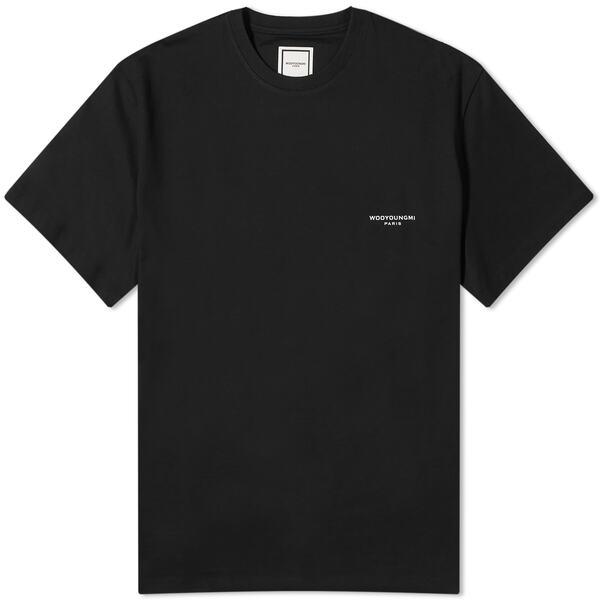 ウーヨンミ メンズ Tシャツ トップス Wooyoungmi Square Logo T-Shirt