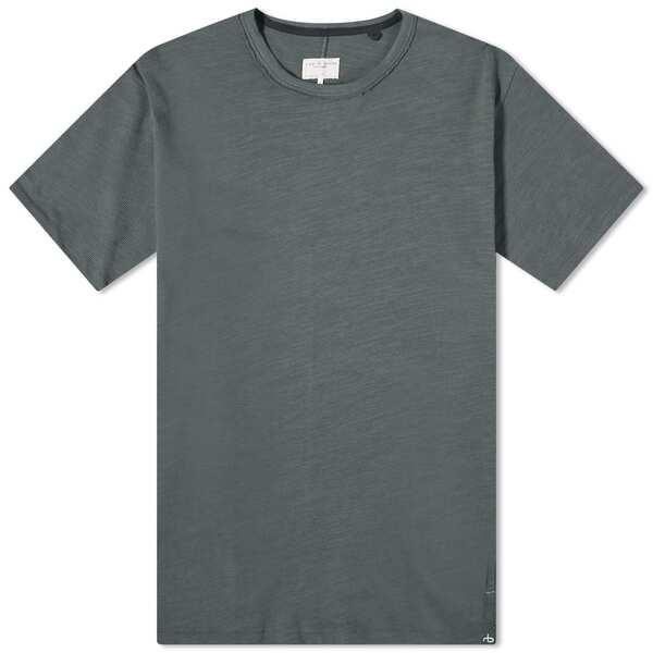 ラグアンドボーン メンズ Tシャツ トップス Rag &amp; Bone Flame T-Shirt