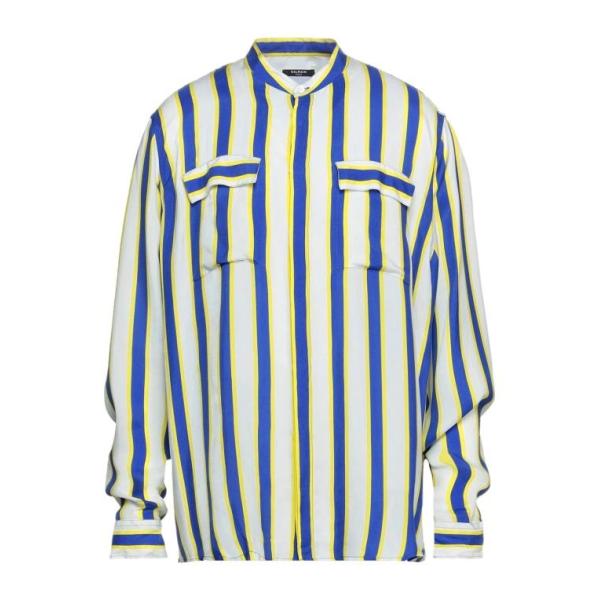 バルマン メンズ シャツ トップス Striped shirt