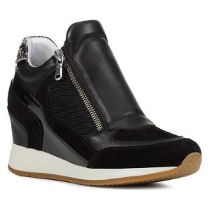 ジェオックス レディース スニーカー Wedge Sneaker :91-5485075-blackbl:リビーダ Yahoo!ショップ - - Yahoo!ショッピング