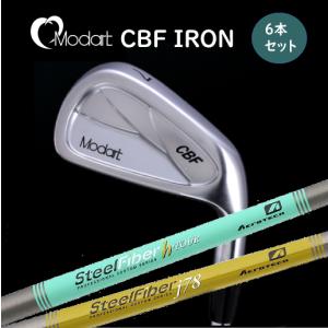 MODART モダート CBFアイアン 5〜Pw 6本セット スチールファイバーi/fc