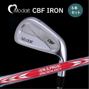 MODART モダート CBFアイアン 5〜Pw 6本セット スチールファイバーi/fc
