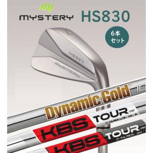 ミステリー HS830 アイアン 5〜Pw/6〜44°（Gw） 6本セット 選べる