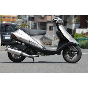 rb-works製☆新品☆アドレスV100☆スポーツマフラー☆消音　静か　チャンバー｜revive-works