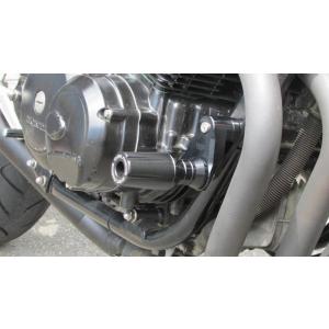 OVER CB750F/CB900F前期エンジンスライダー/ブラックアルマイト