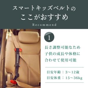 【バックル外し付】 スマートキッズベルト 正規...の詳細画像5