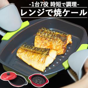 ヒルナンデスで紹介 レンジで焼ケール レンジで焼き魚 レンジ 専用 焼き魚 レンジ調理器 レンジ調理器具 レンジ焼き料理 レンジで焼ける 角型 レンジメート プロ