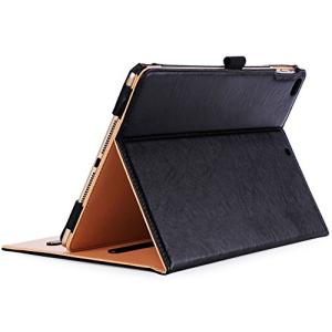 ProCase iPad 9.7"保護ケース スタンド機能 ビンテージデザイン 保護カバー 書類やカード用ポケット付き 適
