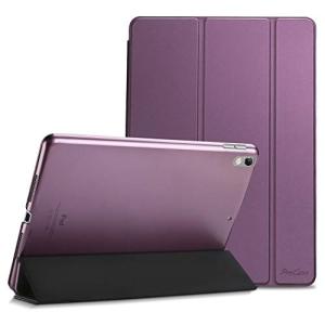 ProCase iPad Pro 10.5"ケース スマート 超スリム スタンド フォリオ保護ケース 半透明フロスト バックカバー 対応機