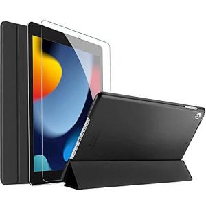 ProCase iPad 10.2" 9/8/7 フォリオケース  三つ折りスタンド 保護ケース 半透明 つや消し スマート