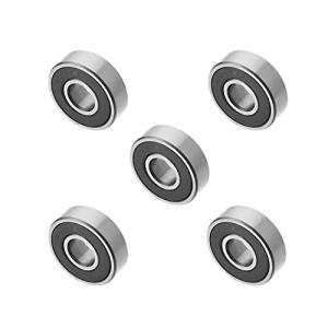 Othmro 深溝玉軸受 8mm内径 22mm外径 7mm厚さ 製品モデル608 2RS 5個入り Gcr15 軸受鋼 ボールベアリング リールベアリン
