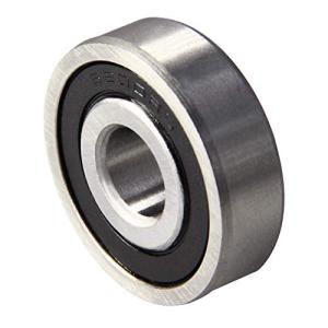 Othmro 内径10mm 外径30mm 厚さ9mm 両面ゴムシール 6200-2RS 1個入り ベアリング 深溝玉軸受 高炭素クロム軸受鋼 ミニ