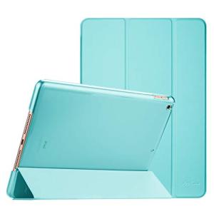 ProCase iPad Mini 5 7.9" ケース スマート 超スリム スタンド フォリオ保護ケース 半透明フロスト バックカバー