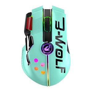 ゲーミングマウス ワイヤレス 無線/有線接続 プログラムボタン11個 RGB光学式  Pixart PMW3325ジョイスティッ