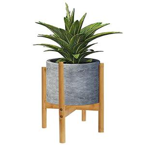 SIHOSTK フラワースタンド 天然竹製 花スタンド 鉢スタンド 花台 30KG耐荷重 1個入  園芸ラック 植木鉢 観葉