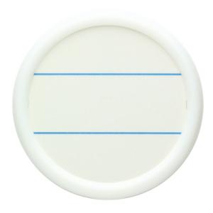 ソニック 丸型名札 大 両用 10個入 白 NF-685-W