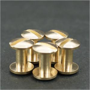 シカゴスクリュー コンチョネジ 14.5mm | 組ネジ コンチョ用ネジ 革細工 レザークラフト材料 コンチョ制作 コンチョ自作｜revolutjp