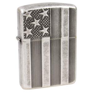 ZIPPOライター ZIPPO（ジッポー） アンティークシルバー 28973 アーマー オイル