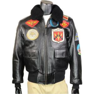 AVIREX G-1 レザージャケット トップガン [ ブラック / XLサイズ ][411355] AVIREX G-1 レザージャケット トップガン [ ブラック / Mサイズ