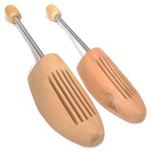 シューズキーパー 木製 靴ホルダー  シューキーパー ブーツ シューズストレッチャー シューストレッチャー 革靴 シューツリー