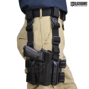 BLACKHAWK レッグホルスター Serpa LV3 SIG P220/226 430606BK