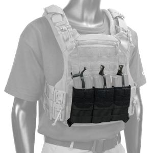 AGILITE プレートキャリア K19 レーザーカットMOLLE [ ブラック