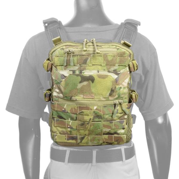 AGILITE アサルトバックパネル MICRO MAP ヘルメット収納 プレキャリ用パーツ 806...