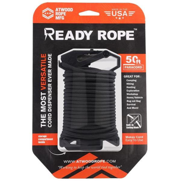 ATWOOD ROPE ロープディスペンサー Ready Rope ELITE 50ft パラコード...