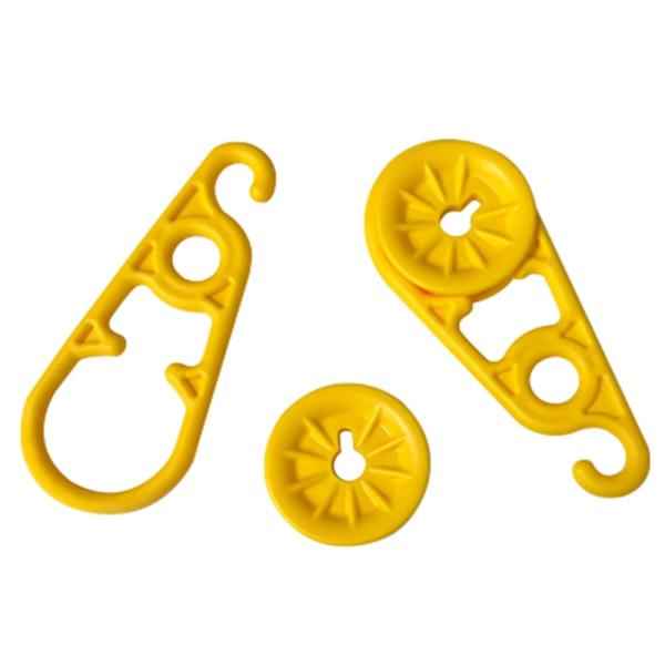 AccuSharp タープクリップ Super Snaps  6個入り [ 小 / イエロー ] ア...