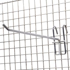 ネットフック Φ5mm 陳列ネット什器 スチール製 店舗用品 [ 20cm / 10個