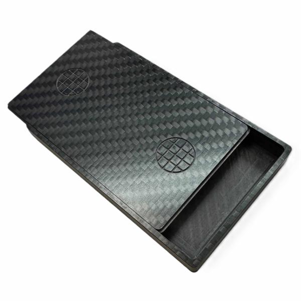 MARATAC カードケース Carbon Fiber Slide Top カードホルダー 8枚収納...