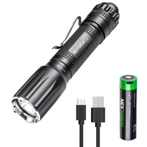 NEXTORCH 懐中電灯 フラッシュライト TA20+FR-1リング付き FLASH