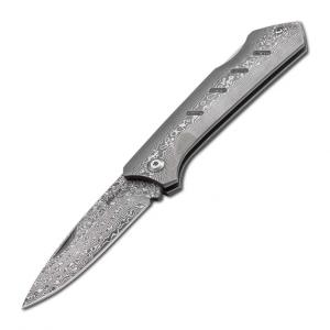 Boker Plus 折りたたみナイフ BO511DAM ダマスカス ドミネーター 01bo511dam ボーカー 折り畳みナイフ フォルダー