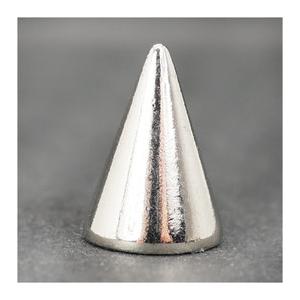 コーンスパイク スタッズ トゲ 14mm ニッ...の詳細画像1