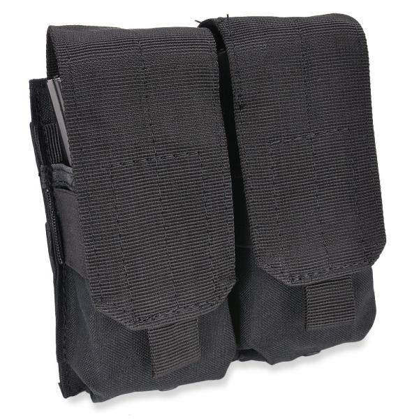 CONDOR ライフルマガジンポーチ M4/AR15 ダブル 前後2連 MA4 [ ブラック ] コ...