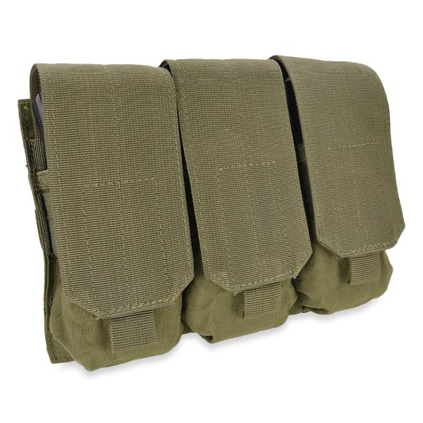 CONDOR ライフルマガジンポーチ M4/AR15 トリプル 前後2連 MA58 [ オリーブドラ...