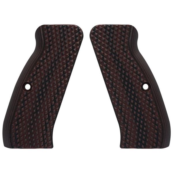 VZ Grips グリップパネル CZ75対応 ダイヤモンド バック  G10 パームスウェル [ ...