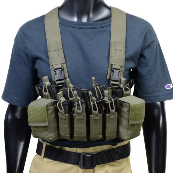 Haley Strategic チェストリグ D3CRX 拡張ポーチ対応 [ レンジャーグリーン ]...