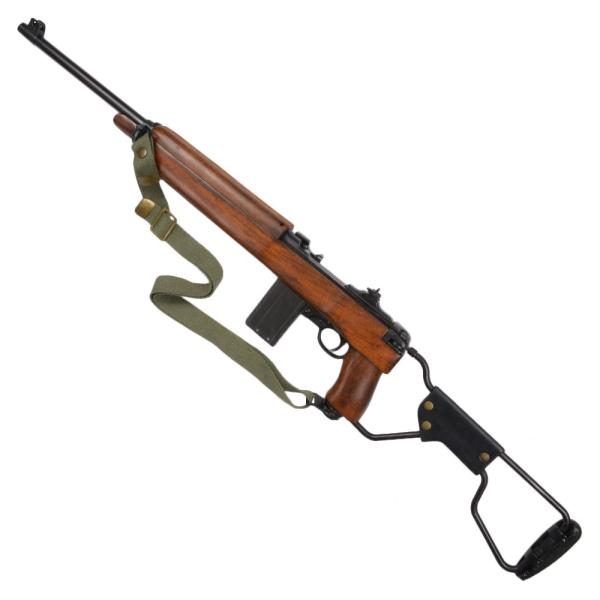 DENIX M1A1パラトルーパーカービン 装飾銃 モデルガン 1131 スリング付 古式銃 装飾用...