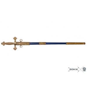 DENIX 4119 メイソンリーシンボリックスオード 模造刀 レイピア デニックス Masonic Sword rapier｜revolutjp