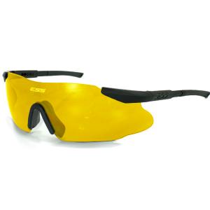 ESS ICE NARO シューティンググラス ハイデフイエロー DA採用品？ ESS シューティンググラス ICE 3LS レンズ3枚付 ハイデフイエロー