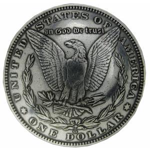 モルガンコンチョ レプリカ 1ドル硬貨 ワシ [ 通常ネジ