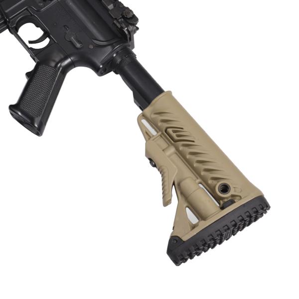 FAB Defense バットストック GLR-16 バッテリー収納搭載 M4/AR15用 [ タン...
