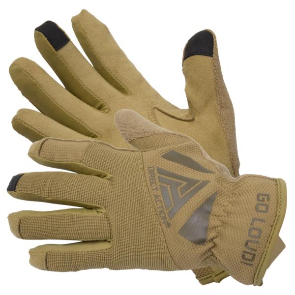 DIRECT ACTION ライトグローブ 合皮 タッチパネル対応 [ コヨーテブラウン / Mサイ...