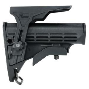 XM177 アルミバットストック Gen.2 (Black) DNA製 : AirSoftClub