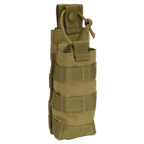 LBX Tactical ラジオポーチ MOLLE対応 LBX-0066 [ コヨーテブラウン ] ...