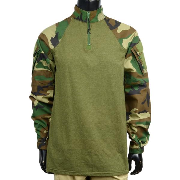 LBX TACTICAL コンバットシャツ G2 ウッドランド迷彩 LBX-0084-A バトルシャ...