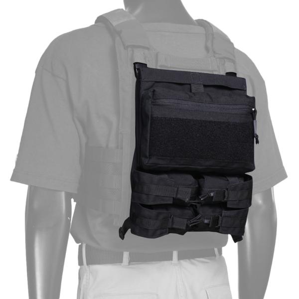 LBX TACTICAL バンガーバックパネル LBX-4040B プレートキャリア用 [ ブラック...